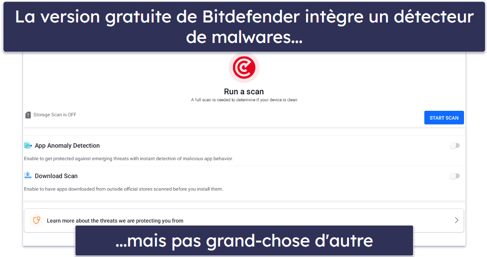 Meilleur antivirus gratuit pour Chromebook – Bitdefender