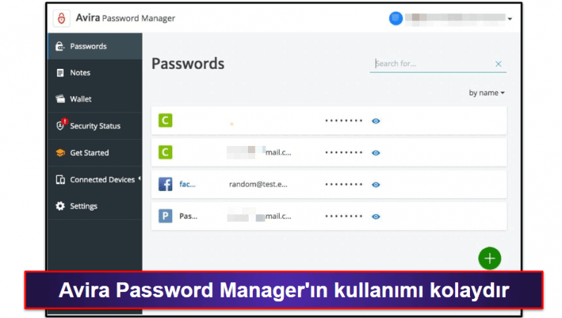 9. Avira Password Manager — Kurulumu ve Kullanımı Kolay
