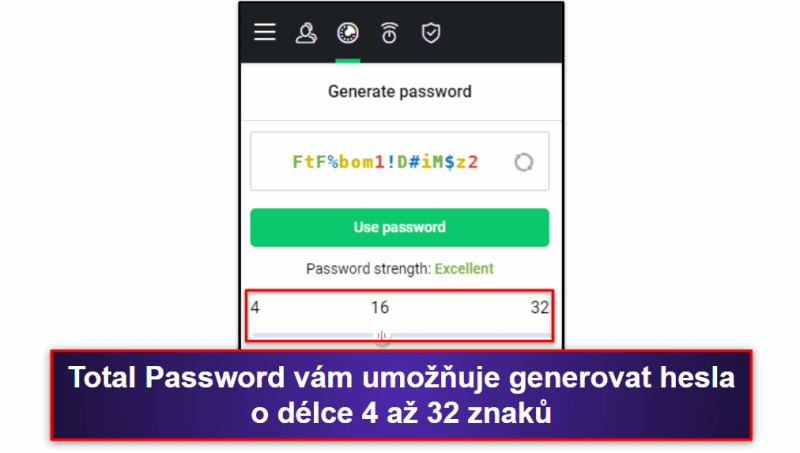 7. Total Password – Spolehlivý správce hesel se vzdáleným odhlášením
