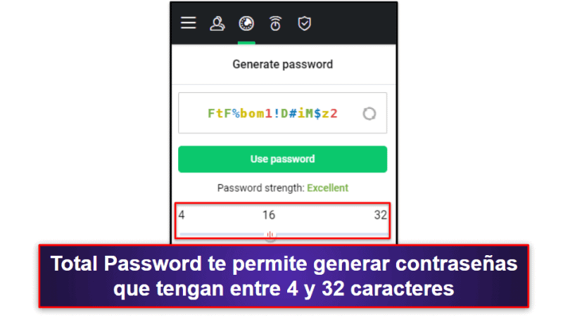 7. Total Password: gestor de contraseñas fiable que permite cerrar sesión en remoto