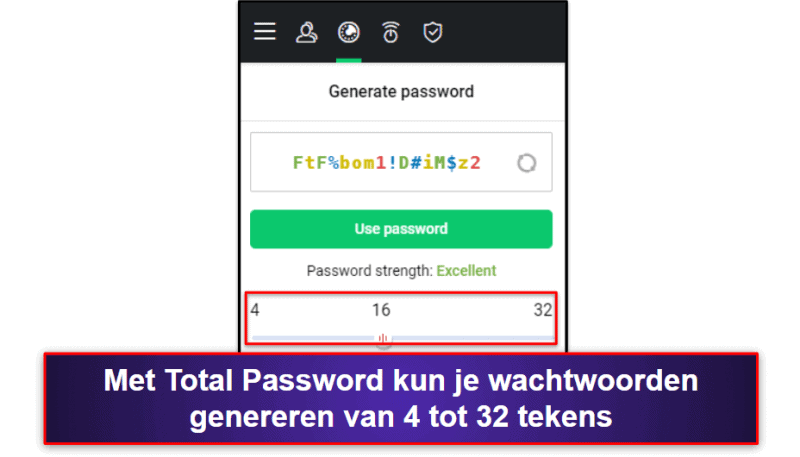 7. Total Password – Betrouwbare wachtwoordmanager met uitloggen vanop afstand