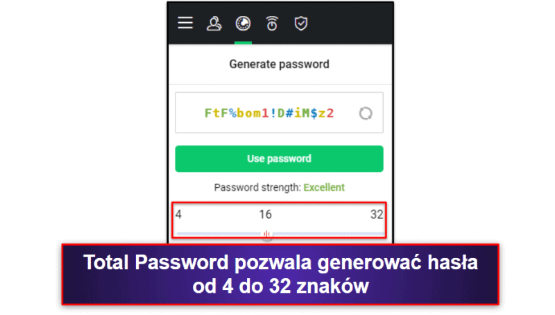 7. Total Password — Niezawodny menedżer haseł z możliwością zdalnego wylogowania