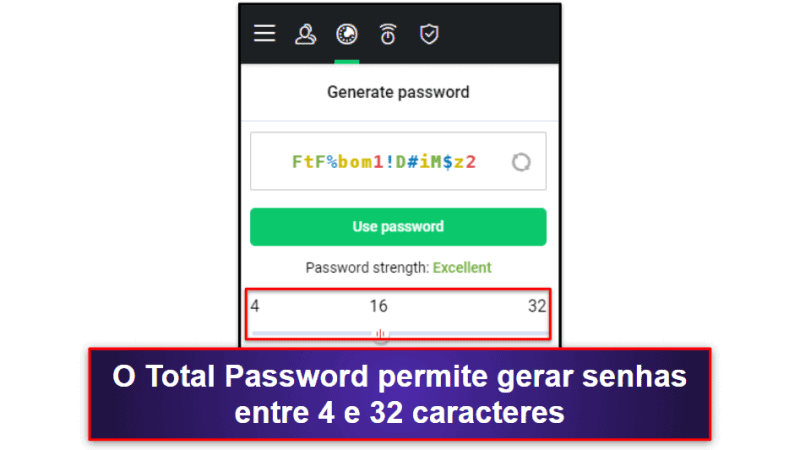 7. Total Password — Gerenciador de senhas confiável com logout remoto