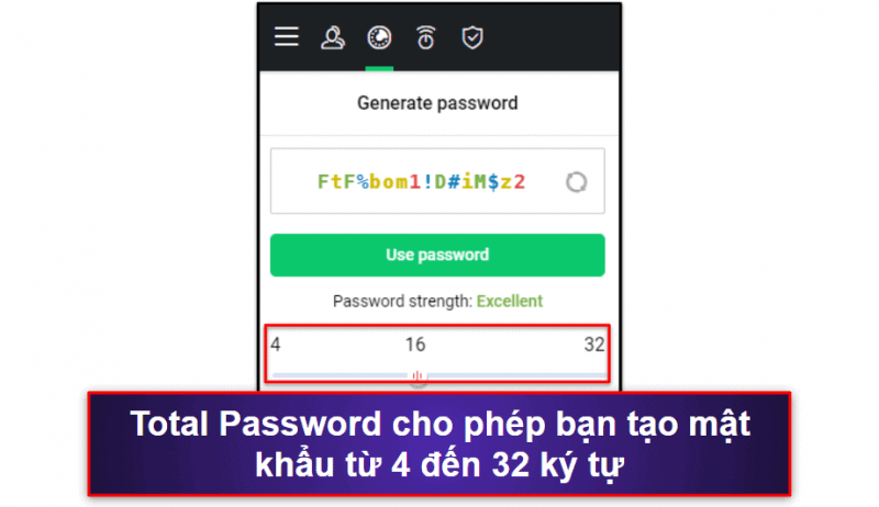 7. Total Password — Trình quản lý mật khẩu đáng tin cậy với khả năng đăng xuất từ xa