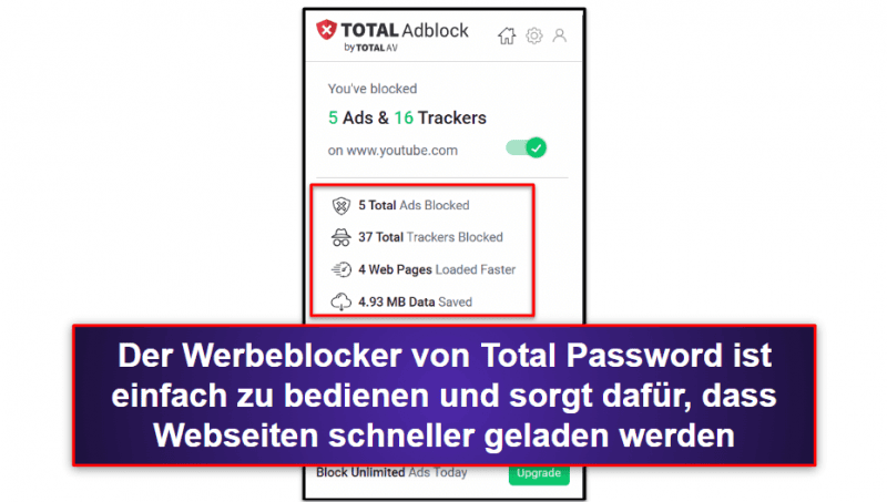 7. Total Password — Zuverlässiger Passwort-Manager mit Fernabmeldung