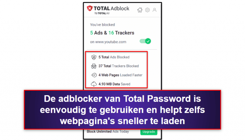 7. Total Password – Betrouwbare wachtwoordmanager met uitloggen vanop afstand