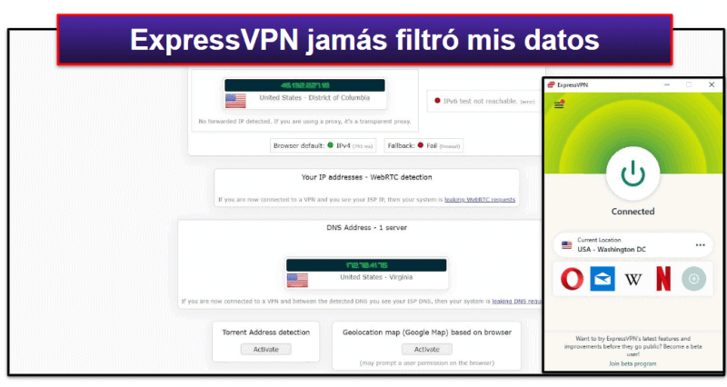 🥇1. ExpressVPN: Ofrece la mejor extensión VPN para Chrome en 2024