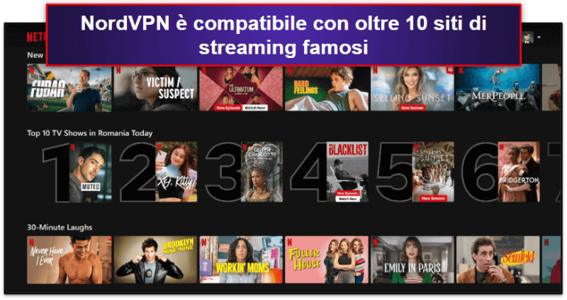 🥉3. NordVPN: la migliore estensione VPN per Chrome per principianti