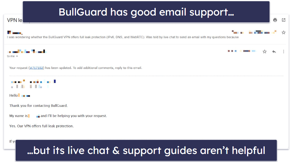 BullGuard Customer Support