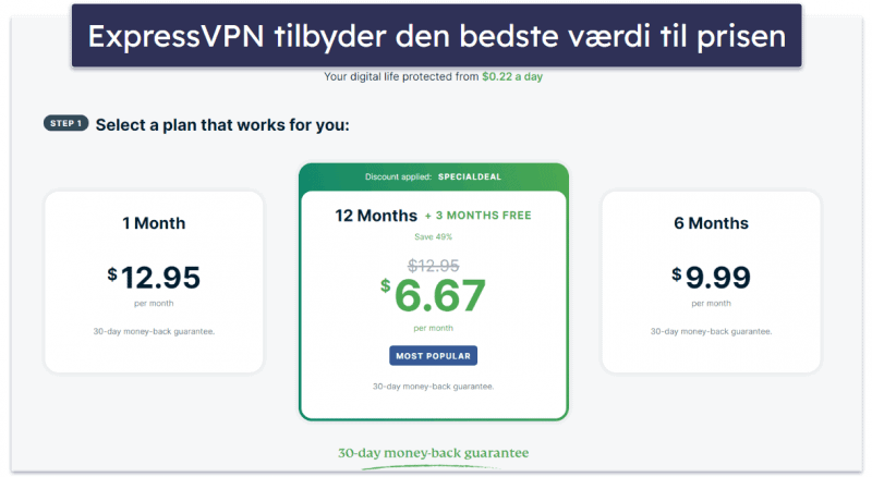🥇1. ExpressVPN — Bedste VPN i 2024 Top Sikkerhed, Hastigheder &amp; Performance