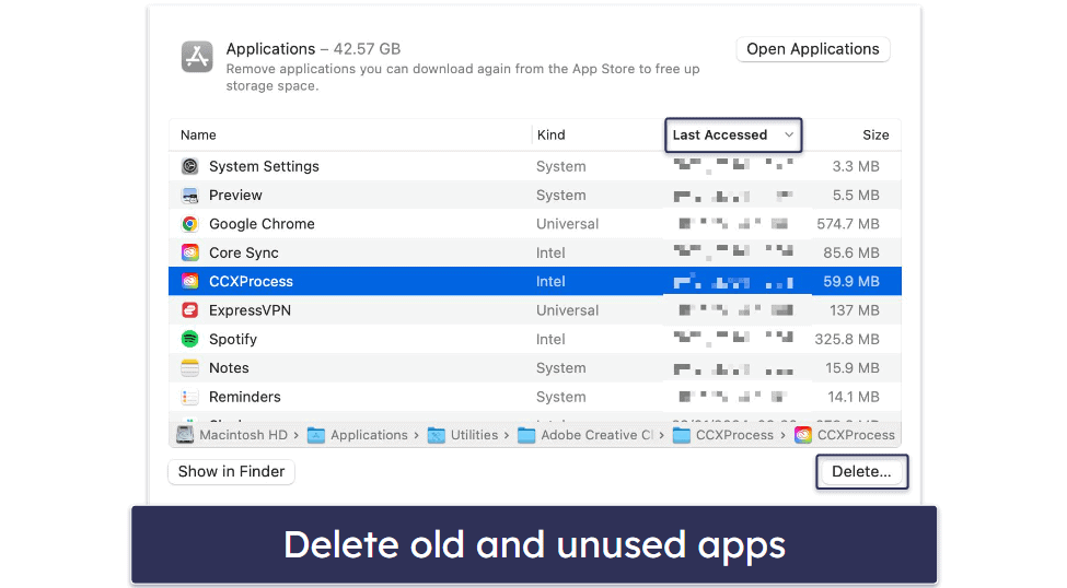 16. Delete Software You Don’t Need