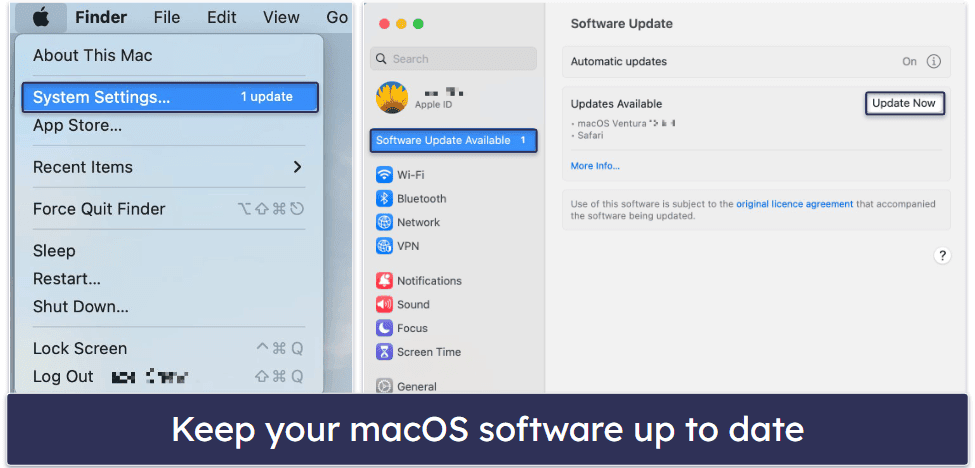 1. Keep Your Mac’s OS &amp; Software Updated