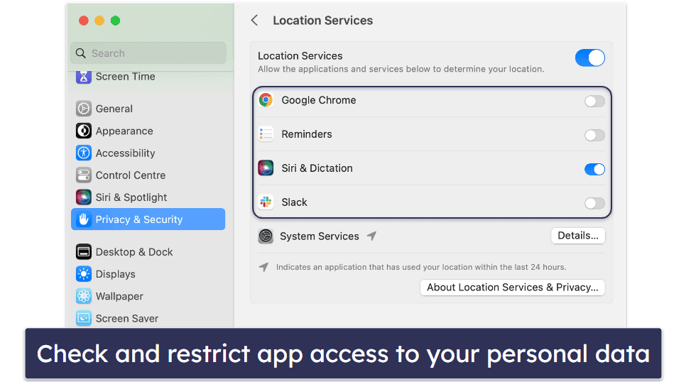 5. Change the Default Privacy Settings