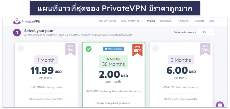 6 PrivateVPN — VPN ที่ดีสำหรับการสตรีมมิ่ง