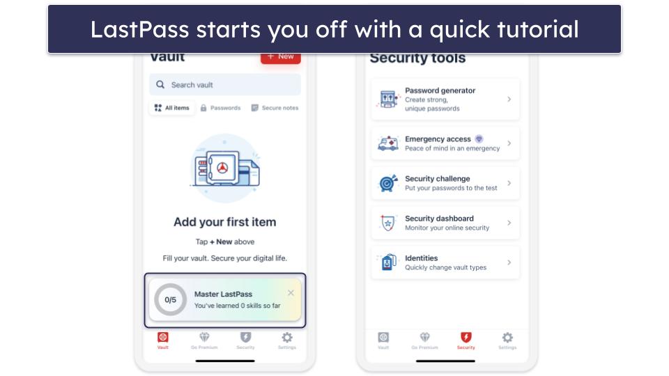 5. LastPass — Unlimited Password Storage + Sharing With 1 User