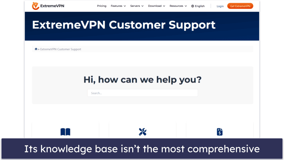 ExtremeVPN Customer Support