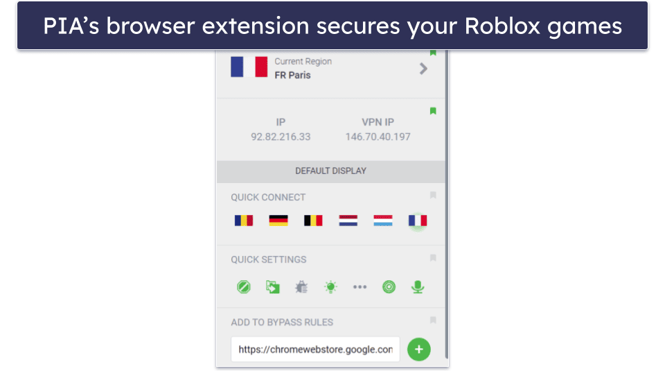🥈2. Private Internet Access — Excellent VPN for Unblocking Roblox on Android &amp; iOS
