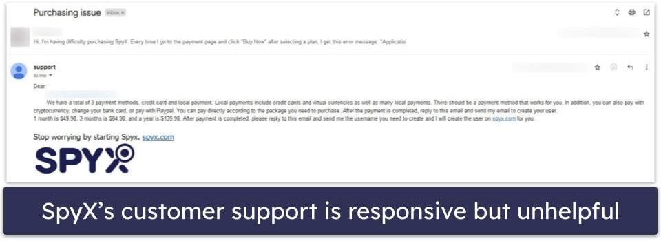 SpyX Parental Controls Review
