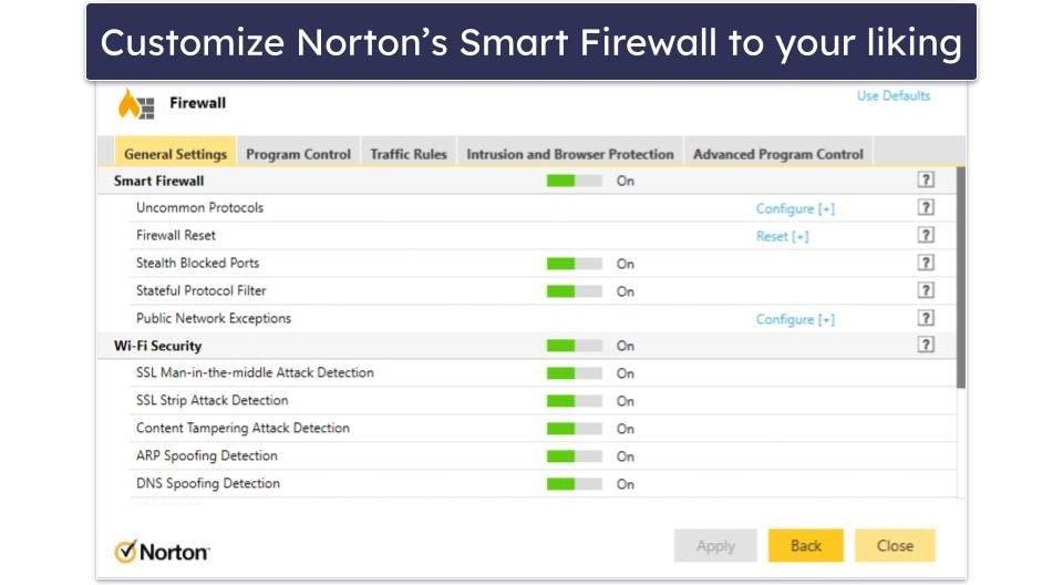 🥇1. Norton 360 — Best Premium Antivirus With a Powerful Smart Firewall