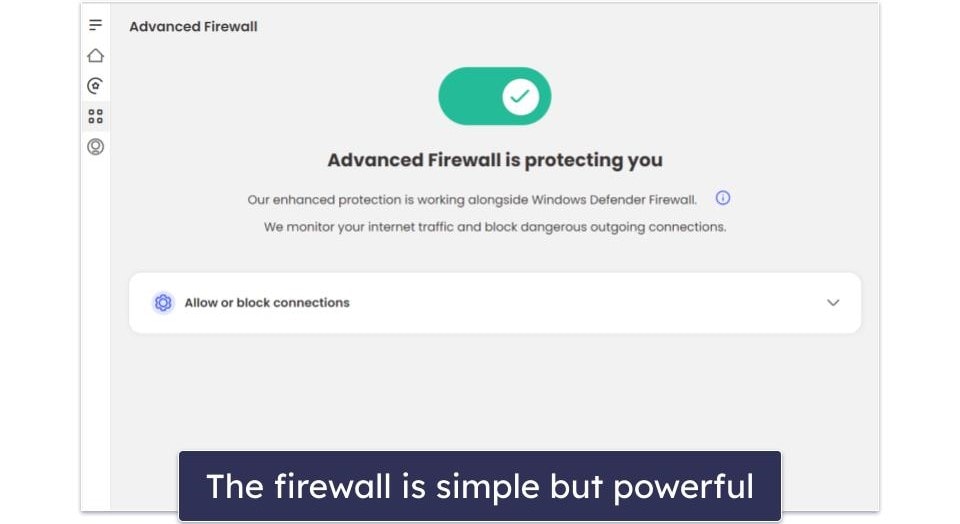 🥉3. McAfee — Best Easy-to-Use Firewall