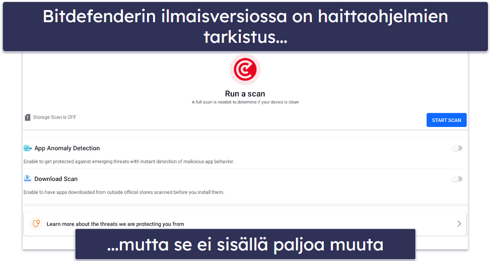 Paras ilmainen virustorjunta Chromebookille – Bitdefender