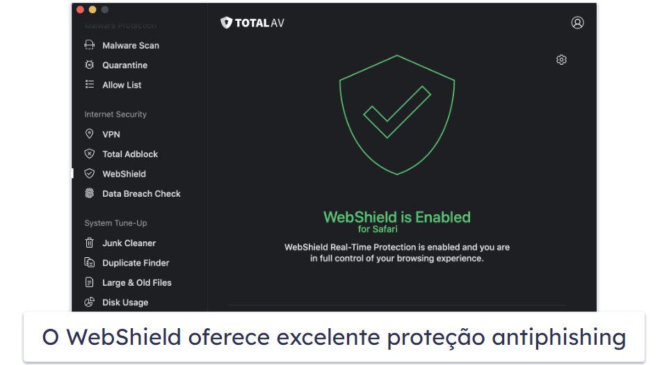 Melhor antivírus grátis para Mac — TotalAV Free Mac Antivirus &amp; Security