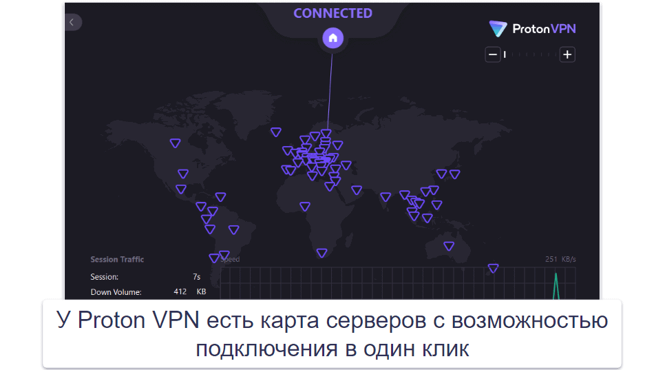 Бонус. Proton VPN: Безопасный VPN для игр с хорошим бесплатным тарифом
