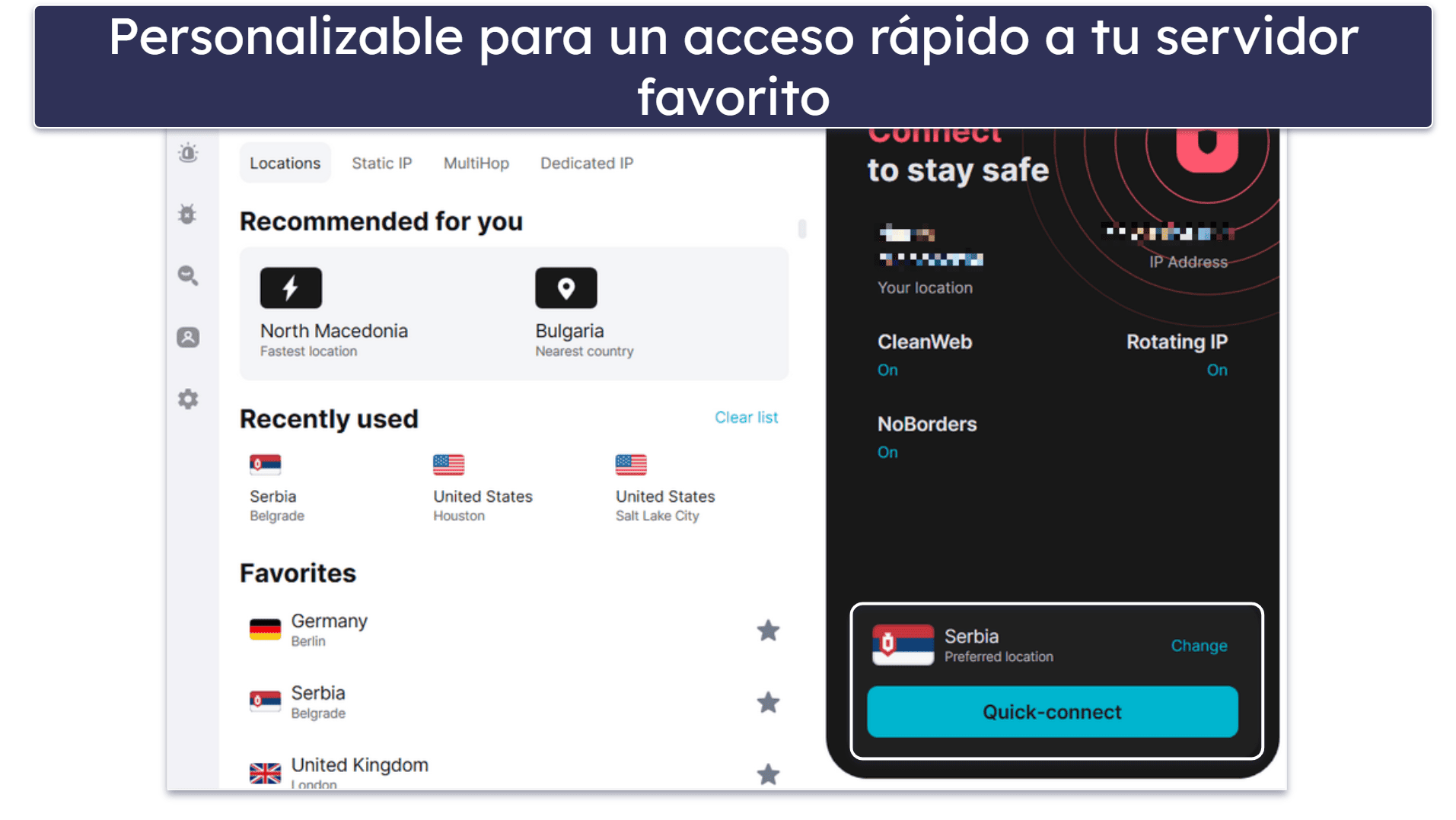 5. Surfshark: VPN fácil de usar para ver deportes online en directo gratuitamente