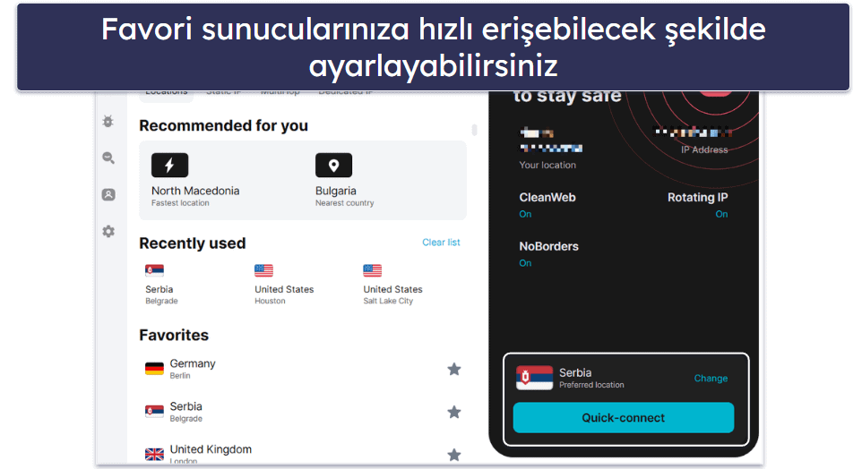 5. Surfshark: Canlı ve Ücretsiz Spor Yayını Platformları için Kullanıcı Dostu VPN