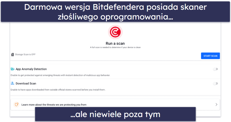 Najlepszy darmowy antywirus na Chromebook: Bitdefender