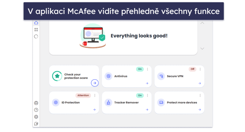 4. McAfee Total Protection – Nejlepší pro online bezpečnost (+ vynikající pro rodiny)