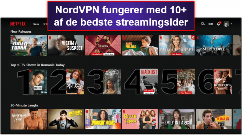 🥉3. NordVPN: Bedste VPN-udvidelse til Chrome for begyndere
