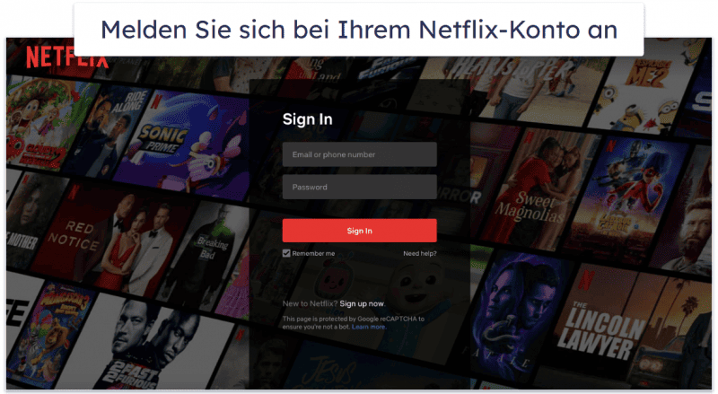 Kindersicherungen bei Netflix einrichten