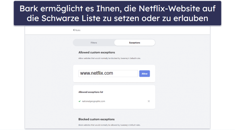 🥉3. Bark — Ideal für die Planung der Bildschirmzeit bei Netflix