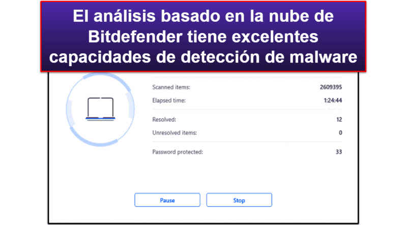 🥇1. Bitdefender: el mejor antivirus basado en la nube en general