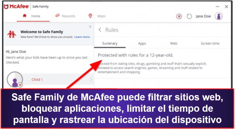 🥉3. McAfee: protección impecable contra malware con excelentes planes familiares