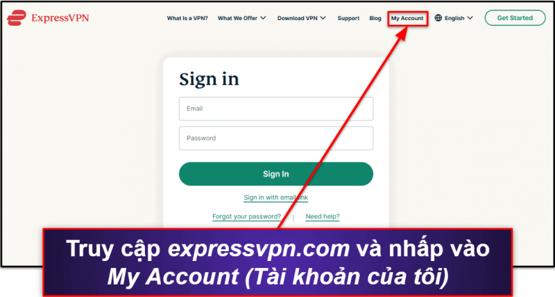 Cách hủy đăng ký ExpressVPN (Hướng dẫn từng bước)