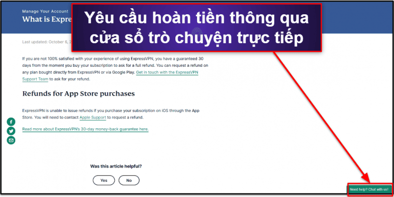 Cách hủy đăng ký ExpressVPN (Hướng dẫn từng bước)