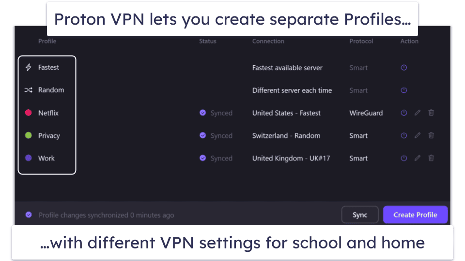 6. Proton VPN — Privacy-Friendly VPN With Good Speeds