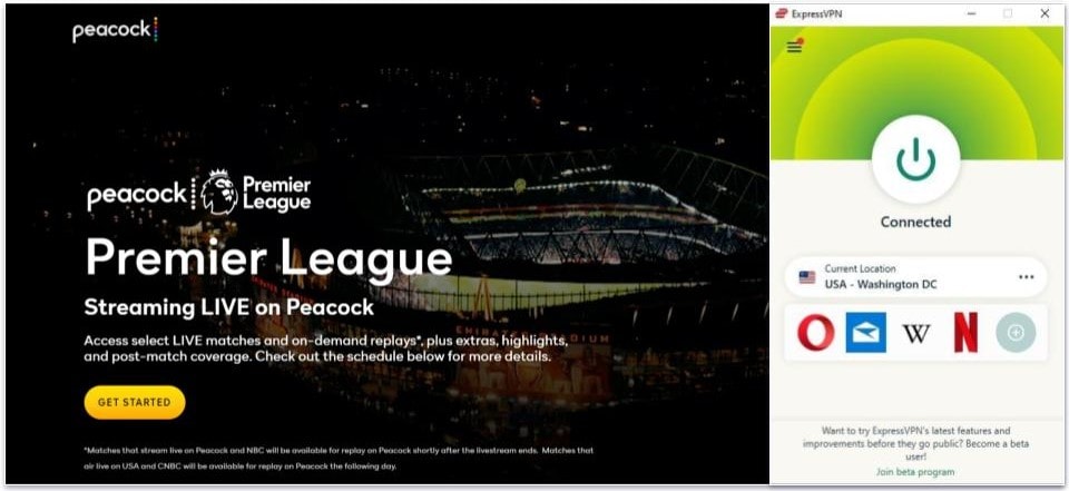 🥇1. ExpressVPN — Best VPN for Watching the Premier League in 2024