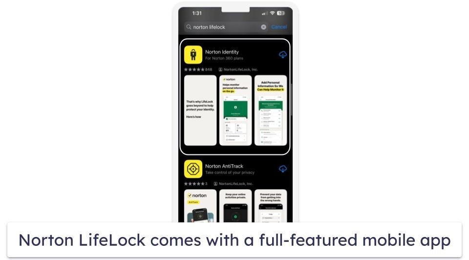 Norton LifeLock Mobile App