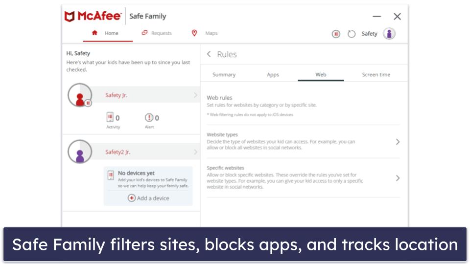 4. McAfee — Advanced Anti-Spyware That’s Great for Families