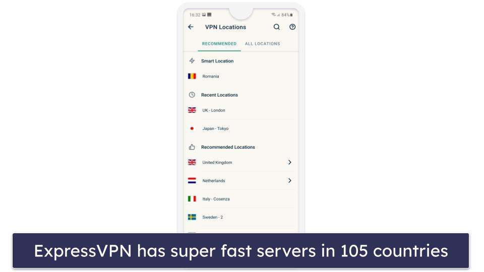 🥇1. ExpressVPN — Best VPN for iOS in 2024
