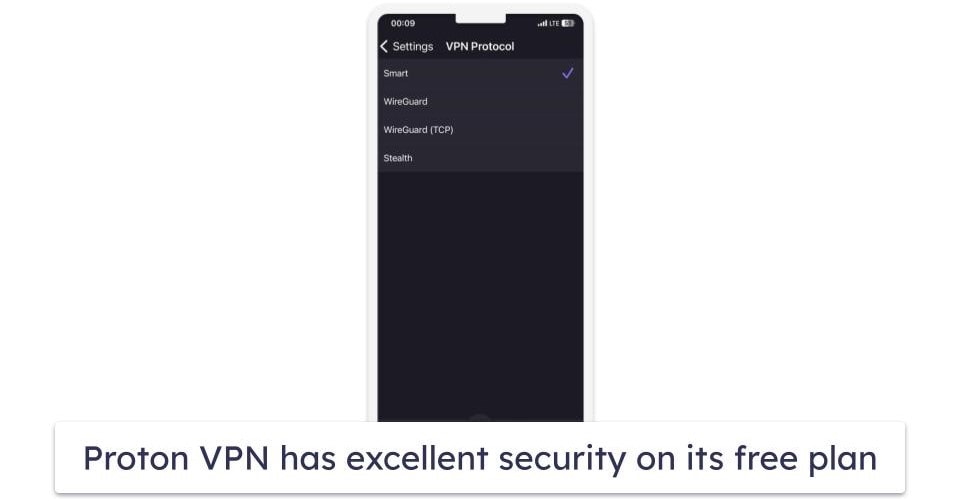 🥉3. Proton VPN — Great Free VPN for iOS With Unlimited Data + Fast Speeds