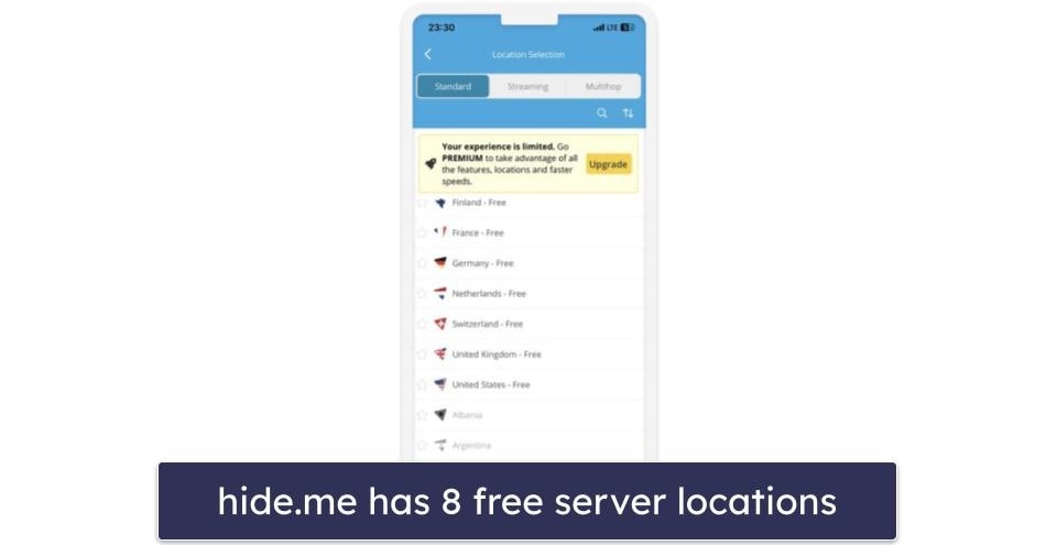 4. hide.me — Good Free VPN for Beginners