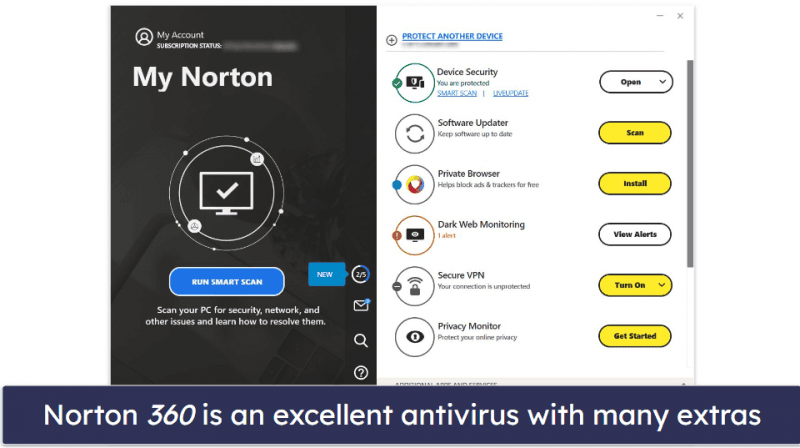 Bonus. Norton Password Manager — Decent Free Option