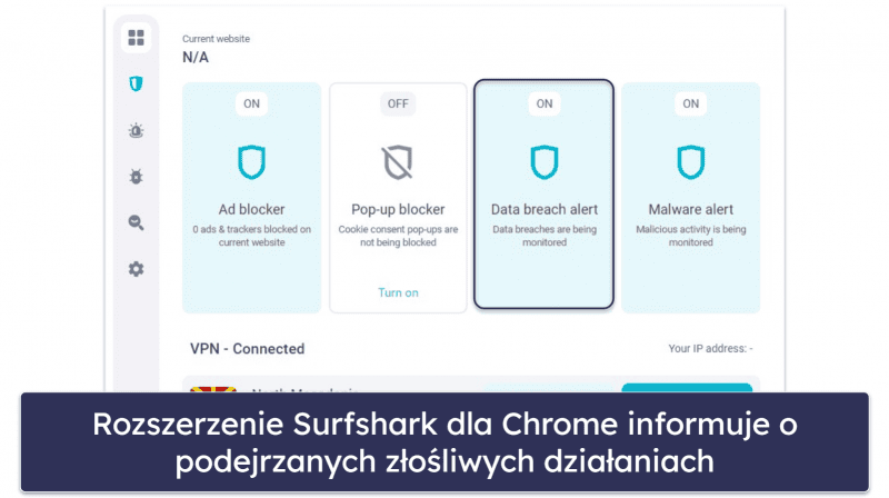 4. Surfshark — Świetny VPN na Chrome z ogromną siecią serwerów