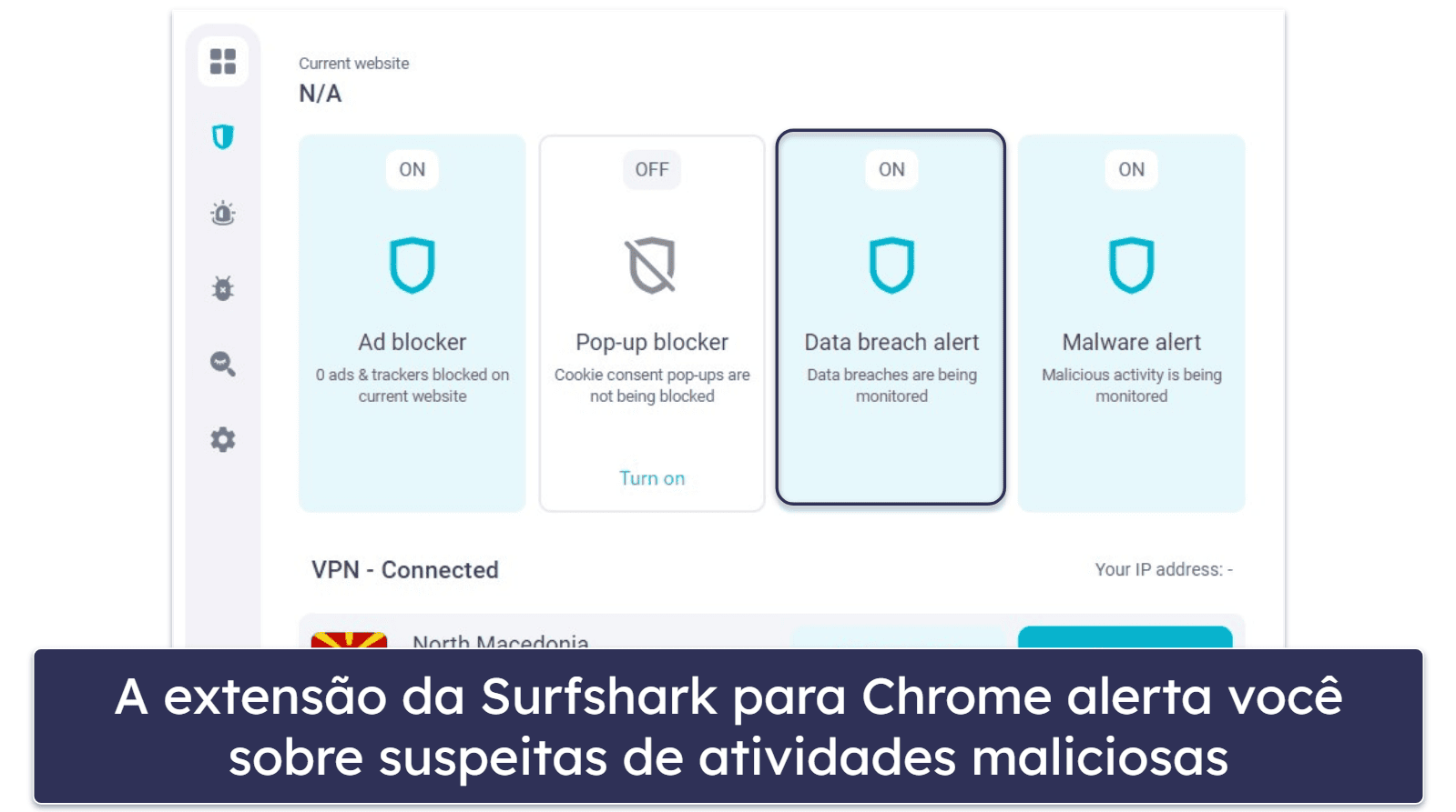 4. Surfshark — Excelente VPN para Chrome com amplia rede de servidores