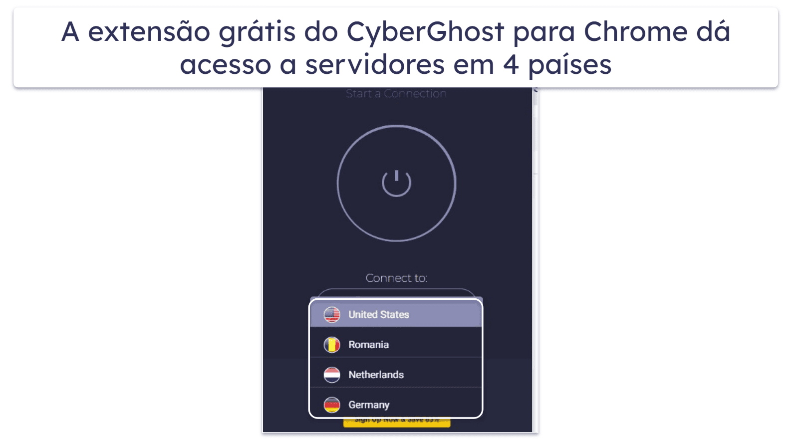 5. CyberGhost VPN — Melhor extensão grátis [vpn chrome] para Google Chrome