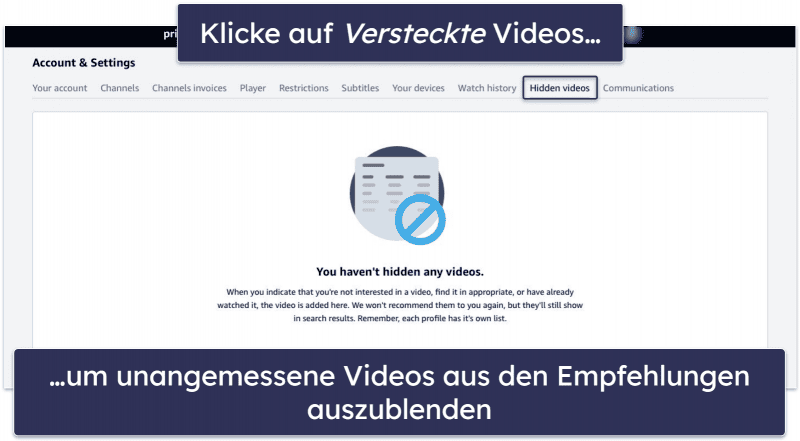 So richtest Du die Amazon Prime Kindersicherung ein